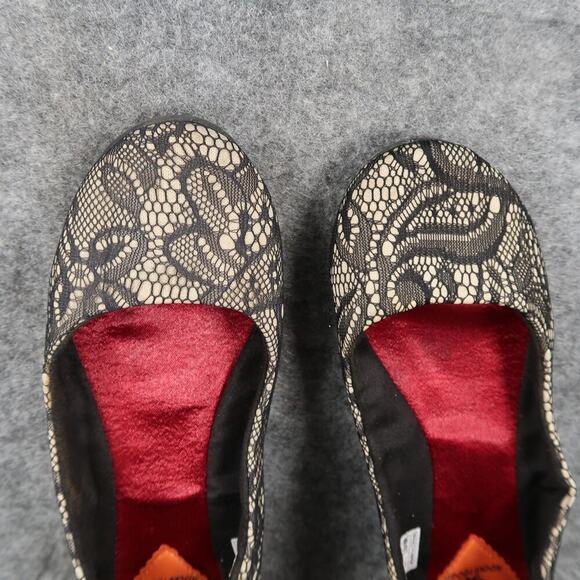 Rocket Dog Shoes Womens 6.5 Ballet Flats Slip On Lace Round Toe Casual Comfort - Picture 7 of 11